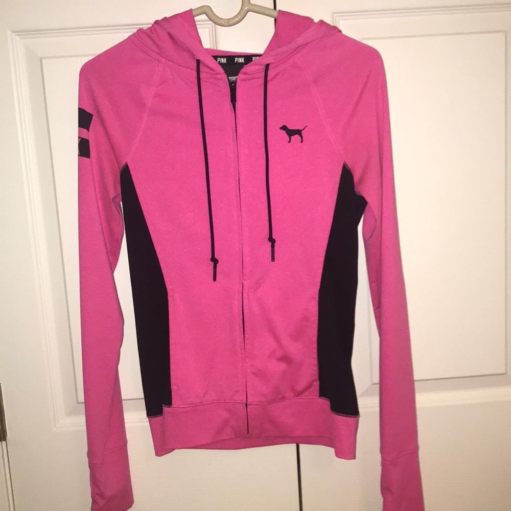New PINK zip up sweatshirt